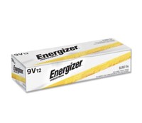 Energizer Batterie Industriali Alcaline 9V, 12/Box