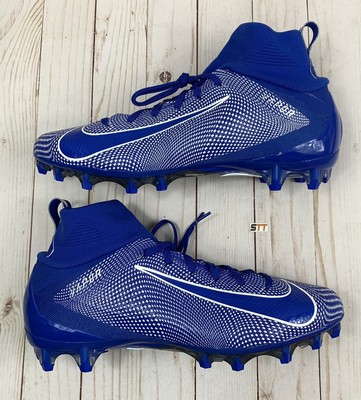 NIKE VAPOR UNTOUCHABLE PRO 3 Men's Size 12 Football Cleats Blue/White 917165-400 | eBay