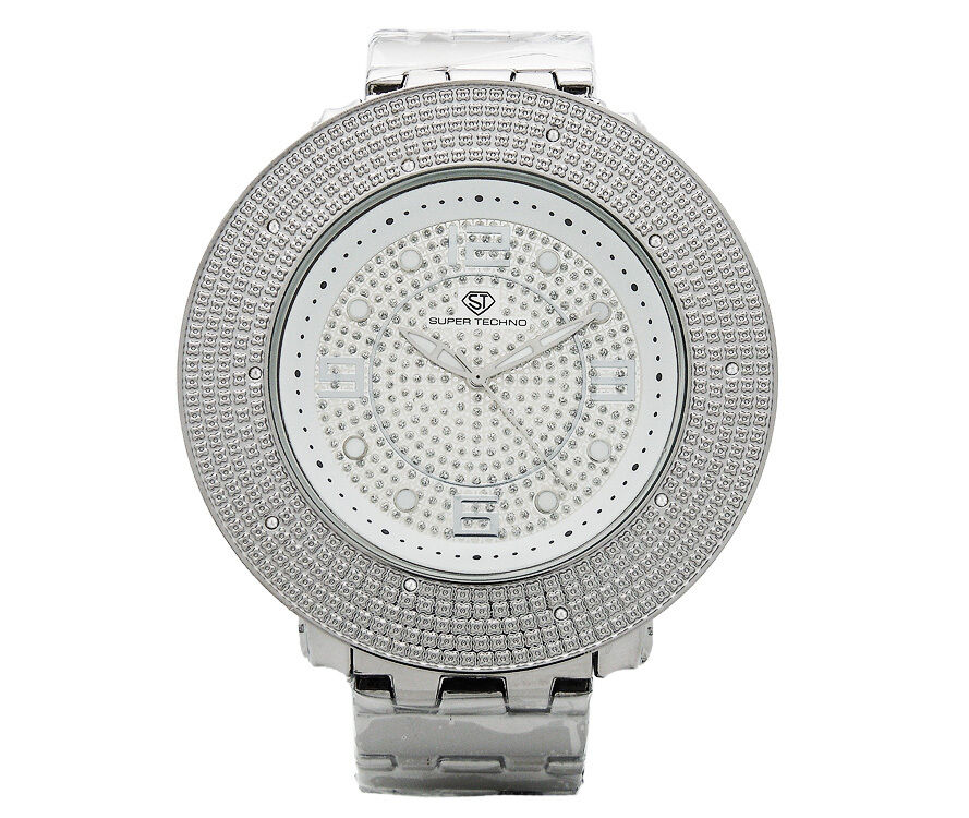 Super Techno Mens Diamond Watch (0.10 ct.tw.) - M6211