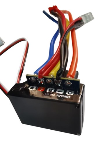 HP Enhanced 120A Brushless ESC Sensored Speed Controller V3.0 For 1:10 RC Car - Picture 6 of 7