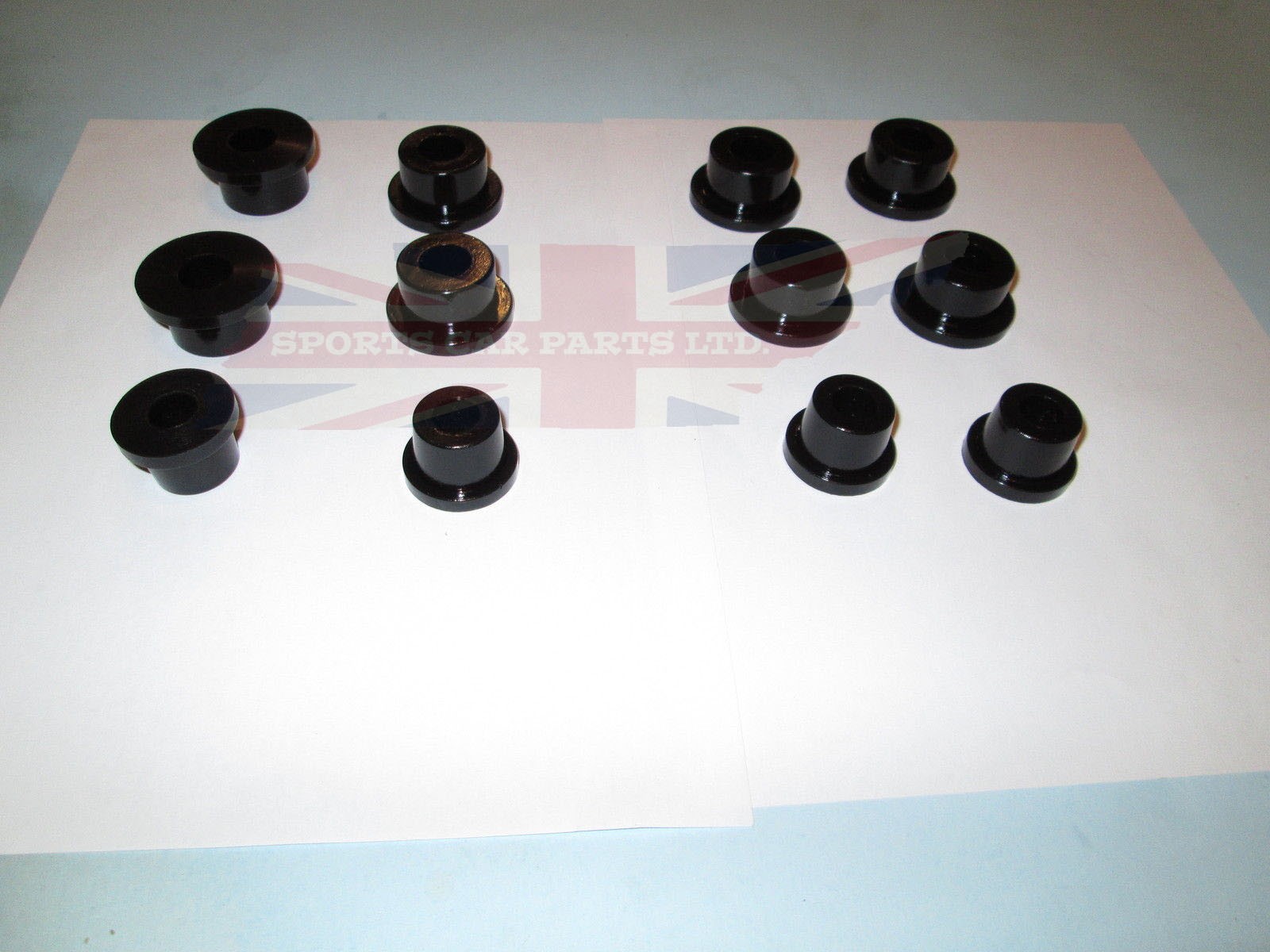 New Poly Polyurethane Control Arm Bushings AArm & Upper Trunnion