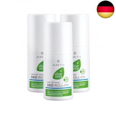 LR Aloe Vera Protective Roll-On Deodorant, 3er Pack