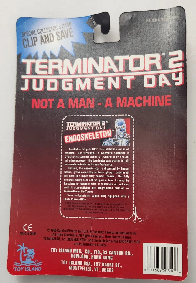 Toy Island Terminator 2 Judgment Day Endoskeleton Phase Plasma Figure NIB - Image 2 of 2