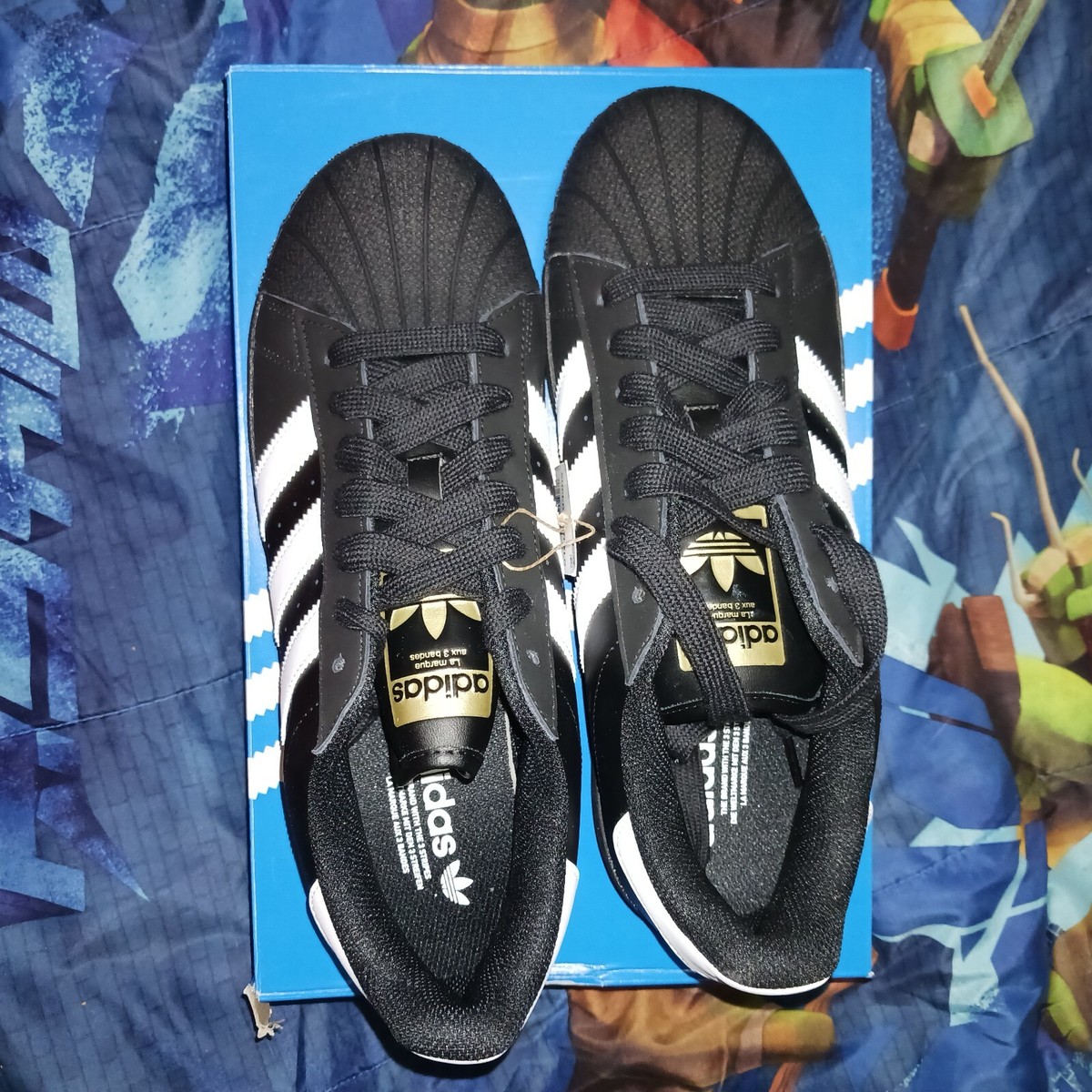 Size 10 - adidas Superstar XLG Black for sale online | eBay Size 10 - adidas Superstar XLG Black for sale online | eBay