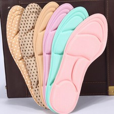 1/2 Pairs 5D Sponge Pads Orthopedic Massage Shoes Insoles Sports Casual Pads