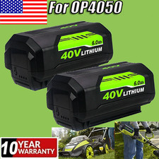 40 Volt For Ryobi 6.0Ah Lithium-Ion High Capacity Battery OP4060A OP40261 OP4060