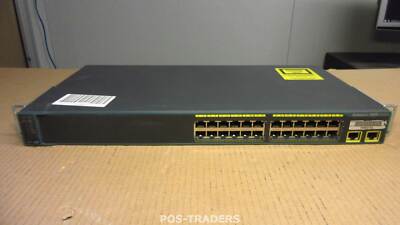 Cisco WS-C2960-24TT-L V03 Catalyst 2960 24-Port 10/100 + 2x 1000 Switch INCL RM