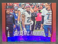 2016 Panini Score Sidelines Jumbo Red #14 DeMarco Murray /50 SP Eagles