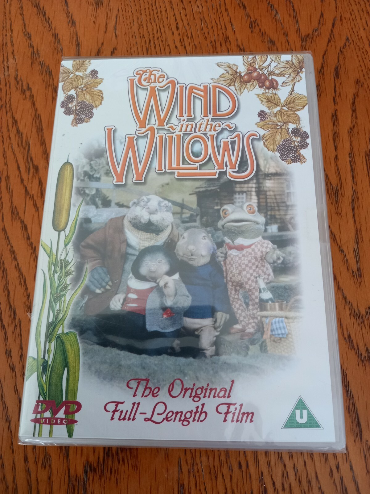THE WIND IN THE WILLOWS DVD SEALED  ORIGINAL FULL LENGTH FILM RETRO 80S KIDS