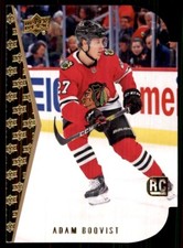 2019-20 Upper Deck 1994-95 Rookie Tribute Die Cuts Adam Boqvist Chicago