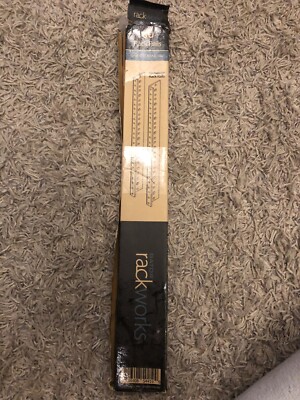 Gator GRWRACKRAIL08U Gator Rackworks Rack Rail Set; 8U Tapped 10-32