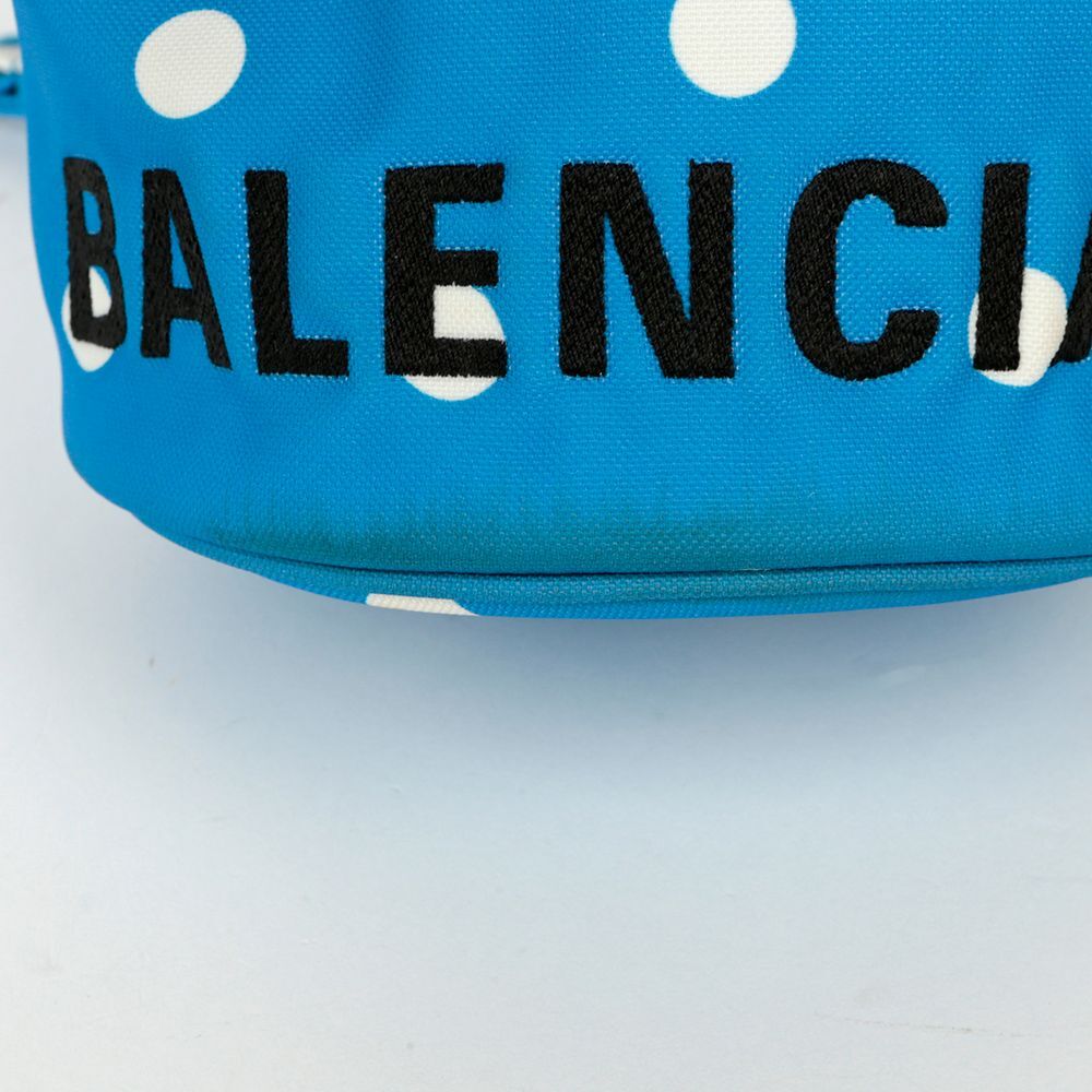 Balenciaga Wheel XS Size Drawstring Bucket Tote and Shoulder
