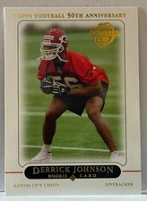 2005 Topps RC Rookie #380 Derrick Johnson  F4