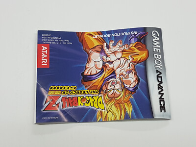Dragon Ball Z The Legacy of Goku I & II Game Boy Advance Box