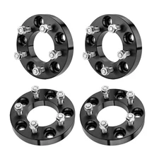 4x 1" Thick 5x5(5x127) to 5x4.5(5x115) Wheel Spacer Adapter Fits M12x1.5 Studs