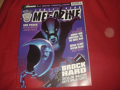 JUDGE DREDD MEGAZINE MEG #232  May 2005   2000 AD A.D. Spin-off UK Comic