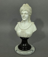 A1546 Marmor Büste der Königin Luise von Preußen, Deutscher Bildhauer um 1900