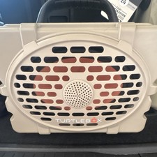 Turtlebox Beige Bluetooth Portable Waterproof Boombox Speaker