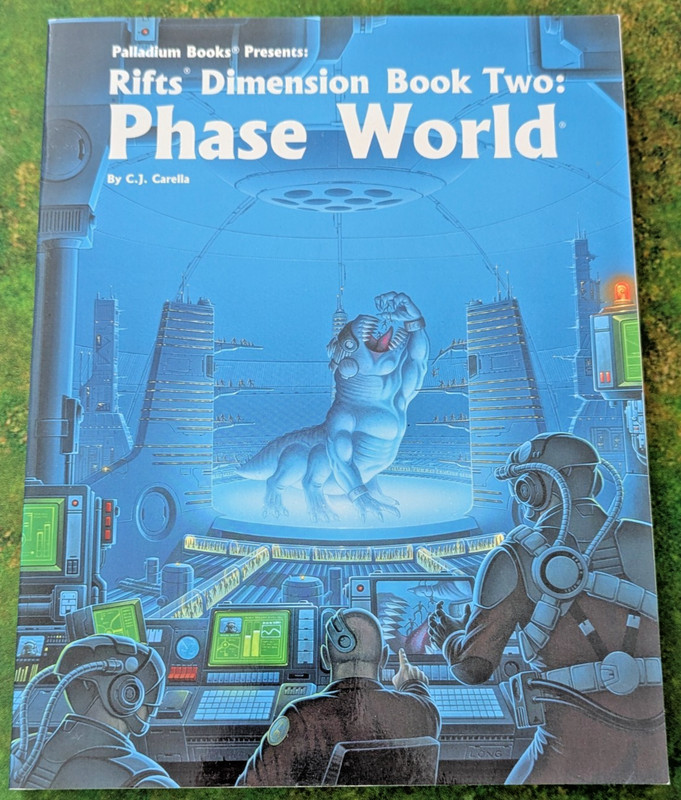 Rifts Dimension Book Two (#2) Phase World (Palladium Books 4th Printing 2004) SC