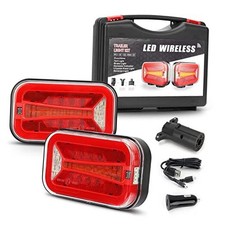 Wireless Magnetic Trailer Tail Lights Kit, LED Rechargeable Tow Version 1551