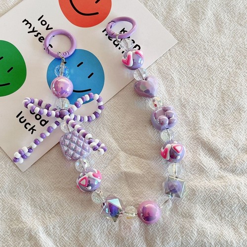 Hanging Cord Mobile Phone Strap Handmade Phone Choker 2024 Bag Charm Rope Bag - Photo 3 sur 22