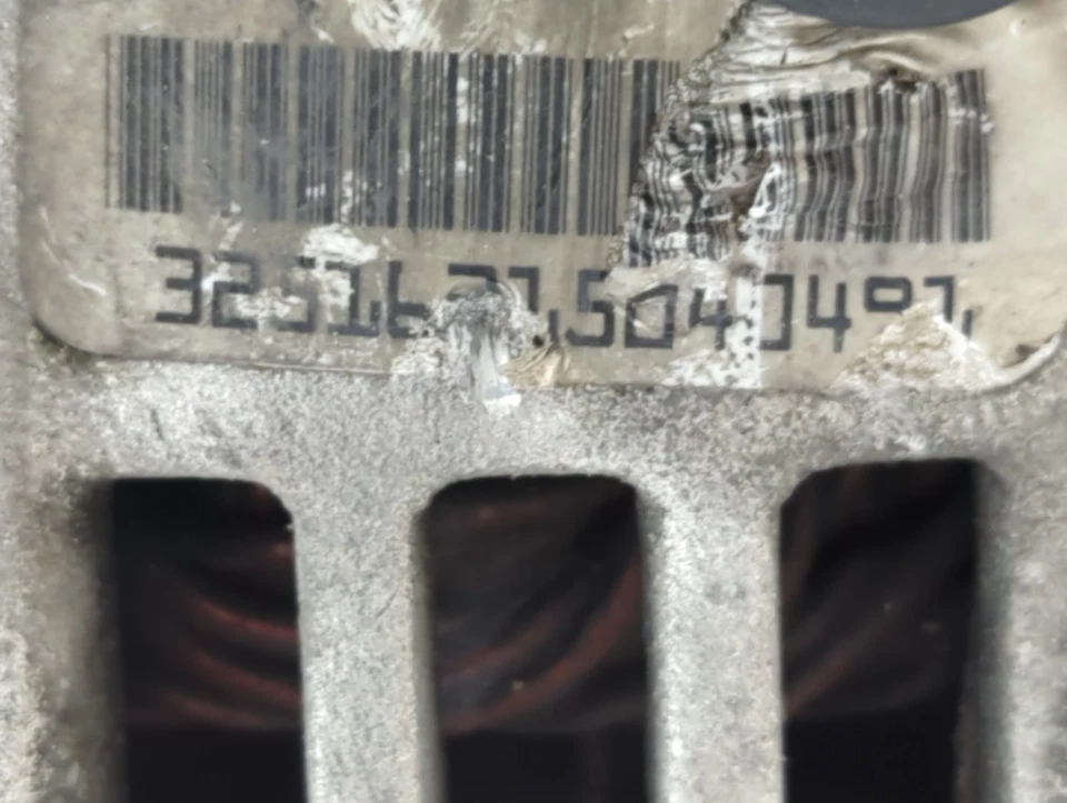 Chevrolet S10 1996 alternador generador montaje de carga motor fabricante original JGYZP Foto 2 de 4