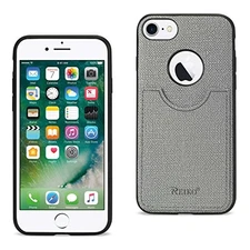 Reiko DTPU08-IPHONE7GY Cell Case for Apple iPhone 7 Gray