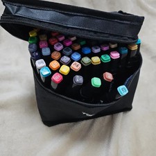 Touchfeel Double-Head Alcohol-Based Marker Set 80 Colors Art Supplies