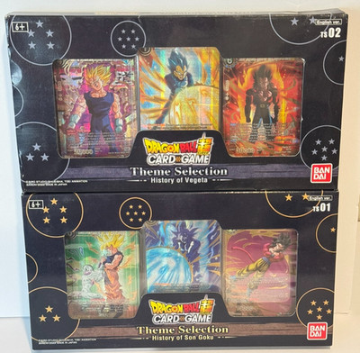 DEVANISTA&MITOCOLOMON&FOOKセット DRAGON BALL Super TCG History Vegeta & Son Goku Theme Selection