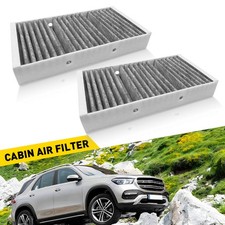 2X Cabin Filter Air Set For GL350 Mercedes-Benz GL450 GL550 GLS450 GLS550 ML350