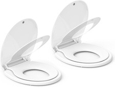 Toilet Seat, round Toilet Seat with Toddler Seat Built In, Potty Training Toilet