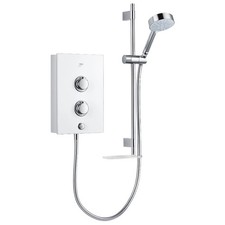 Mira Decor White and Chrome Electric Shower, 8.5kW  Brand new!   1.1894.007