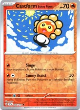 Castform Sunny Form Common SV08: Surging Sparks 020/191 NM
