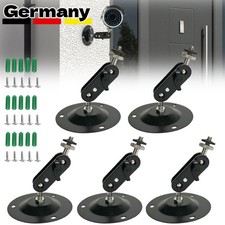 5x Halterung Lautsprecher Wandhalterung Decke Logitech Z906 Soundsystem Schwarz