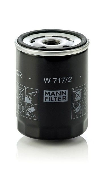 ÖLfilter Mann Filter W 717 2 FÜR Abarth Alfa Romeo FÜR Fiat FSO SchmierÖLfilter-image