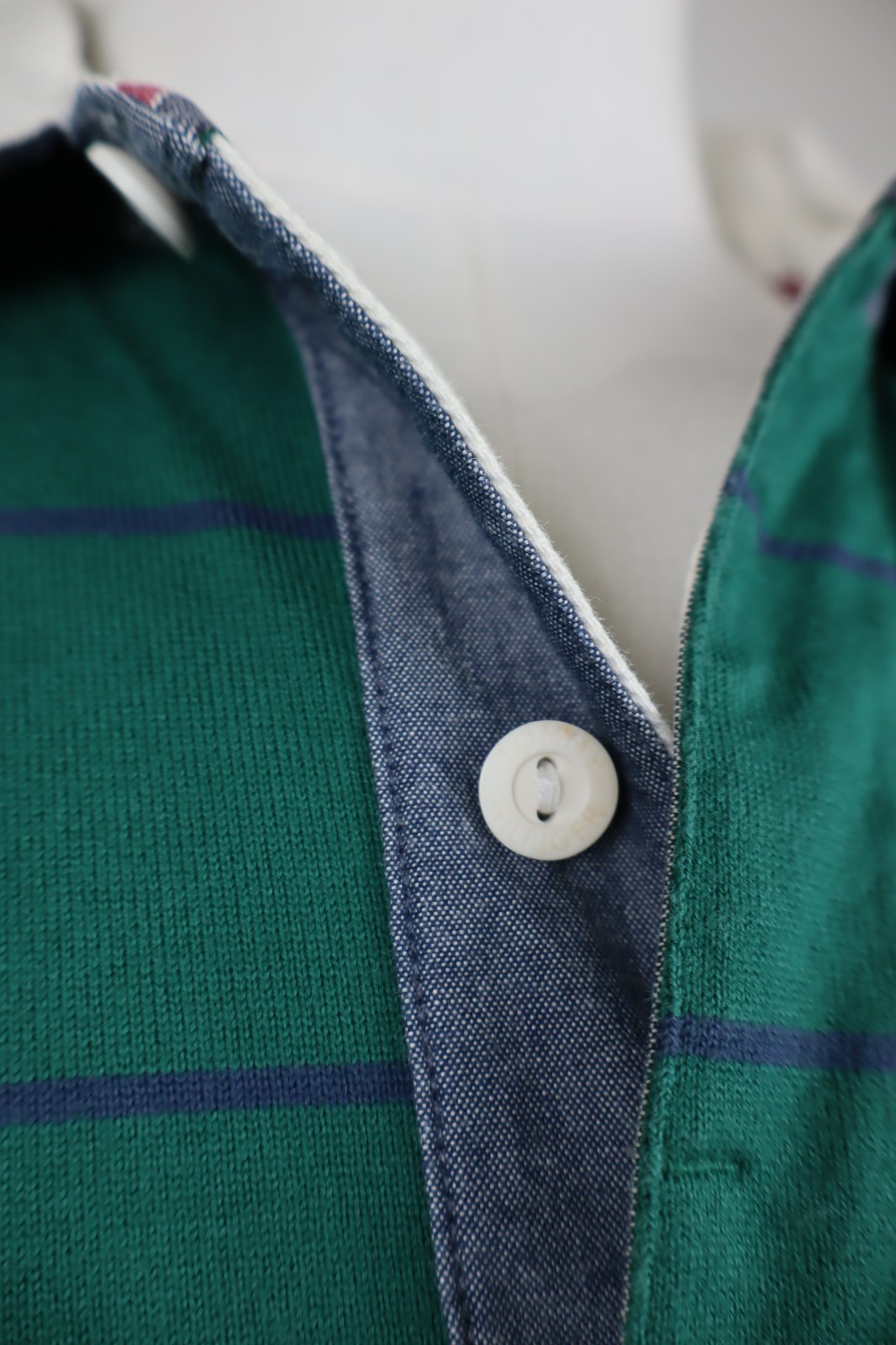 Tommy Hilfiger Polo Shirt Man Size XL Casual Vintage Cotton thumbnail 5