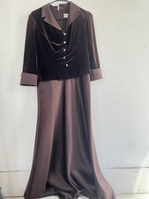 Karen Miller Formal Velvet Whimsigoth Vintage evening gown Maxi Size 6