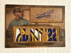 2024 Topps Triple Threads Julio Rodriguez Wood 1/1 Autograph Relics #TRAR-JROD2