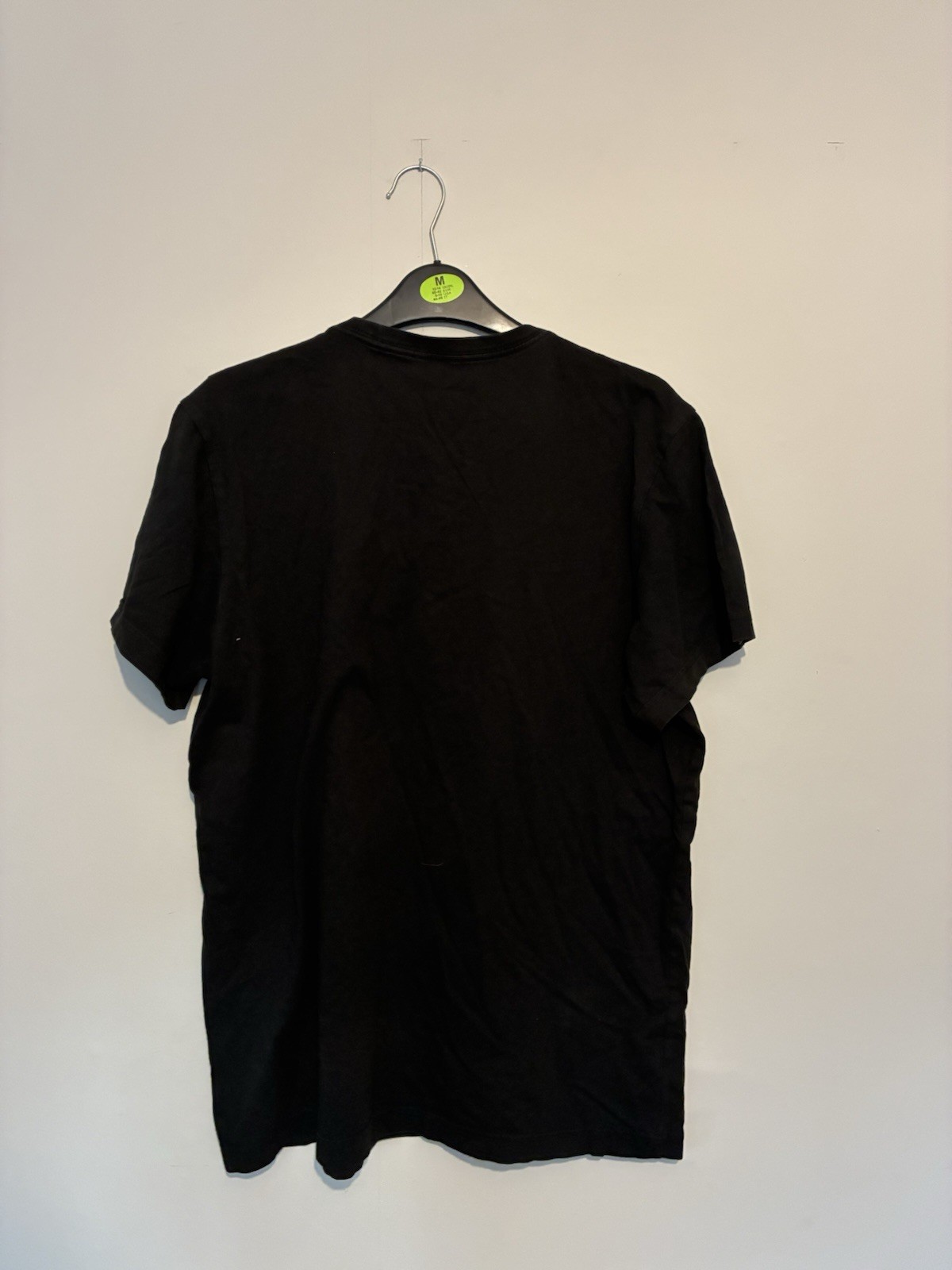 adidas Men's Short Sleeve T-Shirt UK Size Large, Regular Fit, White/Black image 5