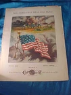 1891 WE LOVED THAT DEAR OLD FLAG Illustrated SHEET MUSIC w GAR CIVIL WAR VETERAN