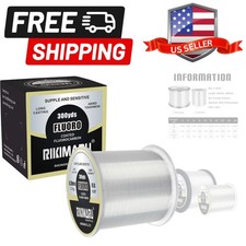Fluoro Fishing Line, 100 Soft Fluorocarbon Coated Fishing Line