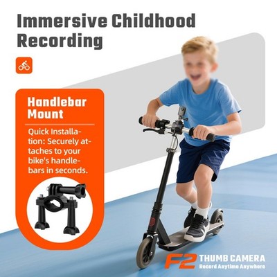 Tragbare Daumen Action Kamera 1080P HD Videorecorder für Vlogging Abenteuer