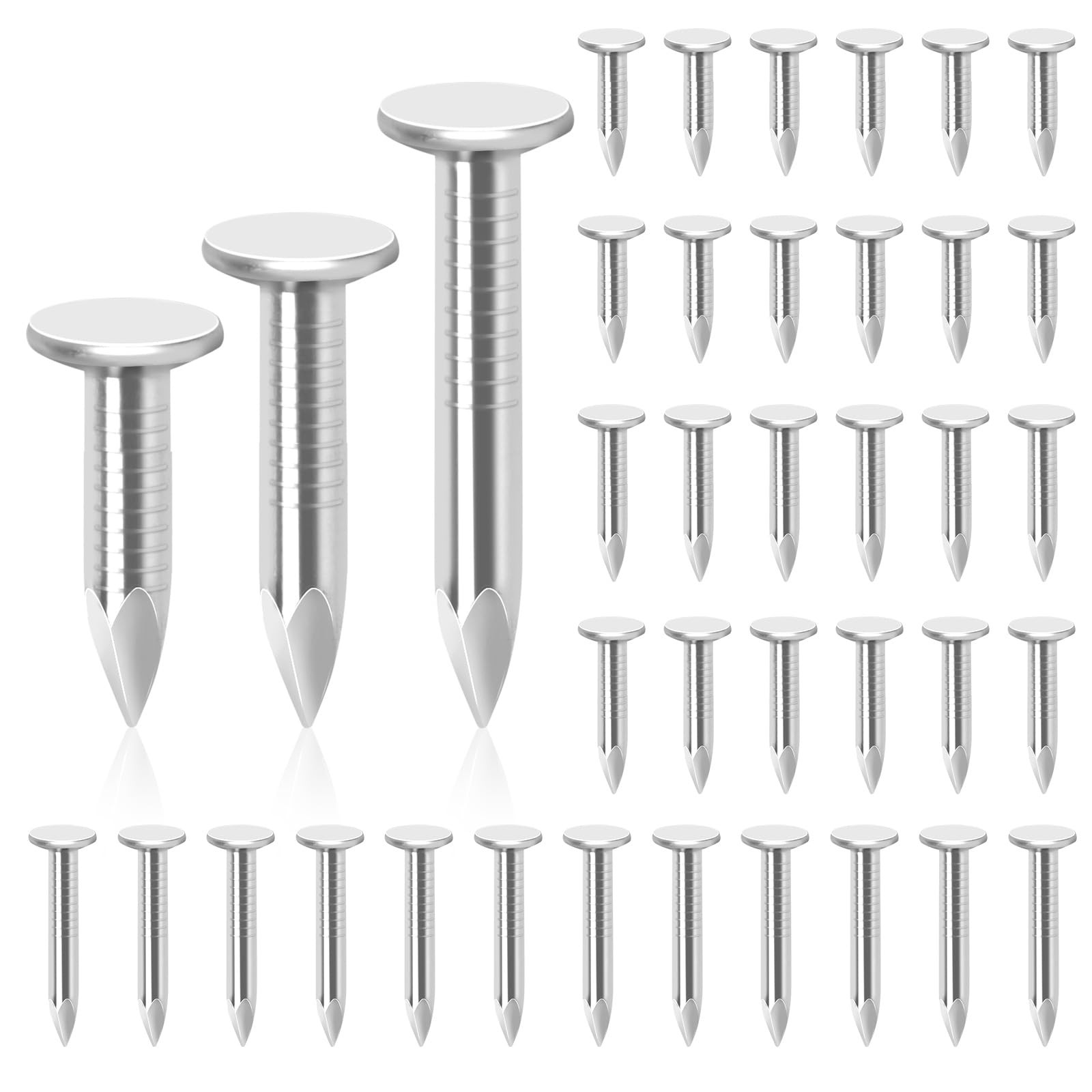 Chiodi per Feltro Tetti Glarks 3/4" Acciaio Zincato 400pz per Coperture