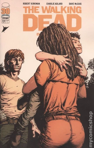 Walking Dead Deluxe #52A NM 2022 Stock Image