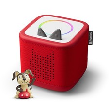 Toniebox 2 Audio Player Starter Set w/ Playtime Puppy - Sunset Red - Kids 1 