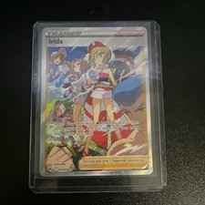 Pokémon Irida GG63/70 Crown Zenith Galarian Gallery Ultra Rare Full Art Holo