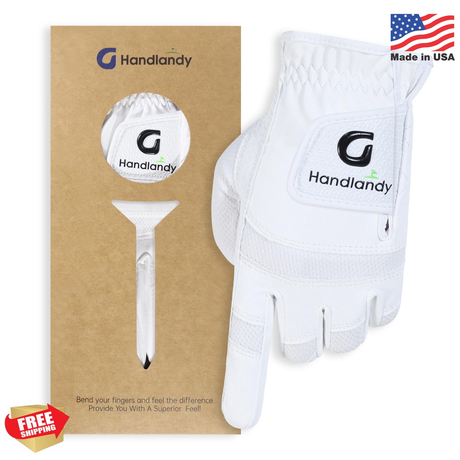 Glove, Left Hand Youth Golf Glove For Junior Toddler, Durable & Breath