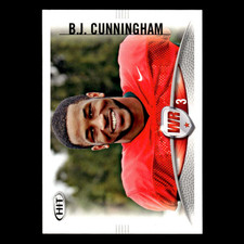 B.J. Cunningham #93 2012 SAGE HIT Michigan State Spartans Football Card NFL NM