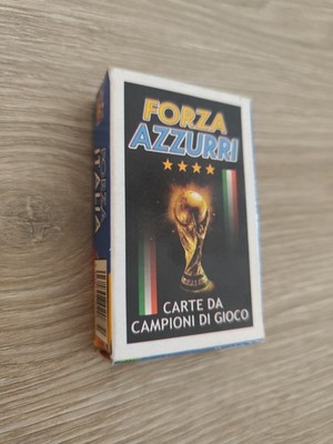 Forza Azzurri Spielmeisterkarten Neuwertig