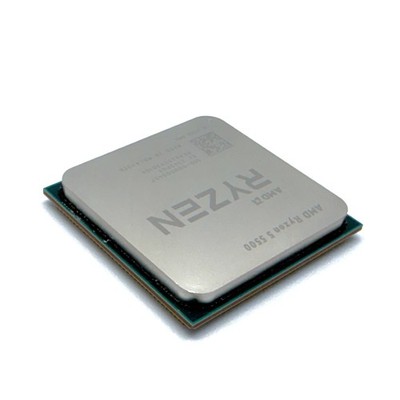 AMD Ryzen 5 5500 6 Core Desktop CPU Bent Pins For Parts/Repair Not